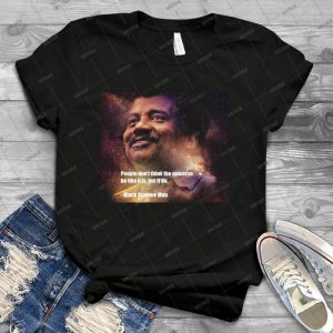 Black Science Man 40 - Vintage Mens Shirt Tshirt For Women Classic Handmade Shirt Retro Graphic Tee