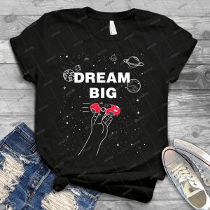 Black T-Shirt Spacex Tesla Dream Big 11 - Trending Shirt For Women Vintage Retro Tee For Men Kid's T-Shirt Handmade Shirt