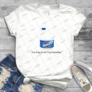 Bleach The Only Drink That Satisfies - Gift Idea Shirt For Men Tee For Women Classic Retro Vintage Graphic T-Shirt