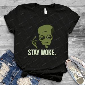 Bleiben Sie Rauchendes Alien-T-Shirt Lustiges Gekhltes Bewusstes T-Stck 29 - Trending Shirt For Women Vintage Retro Tee For Men Kid's T-Shirt Handmade Shirt