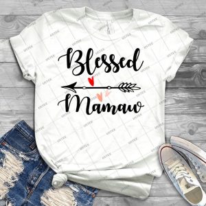 Blessed Mamaw Est 2018 - Best Unisex Trending Handmade T-shirt Gift Idea For Men T-shirt For Woman