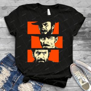 Blondie Angel Eyes Tuco - Vintage Mens Shirt Tshirt For Women Classic Handmade Shirt Retro Graphic Tee