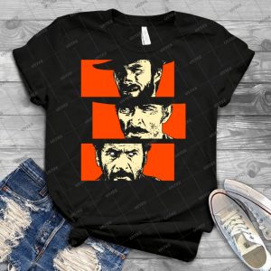 Blondie, Angel Eyes, Tuco - Best Unisex Trending Handmade T-shirt Gift Idea For Men T-shirt For Woman