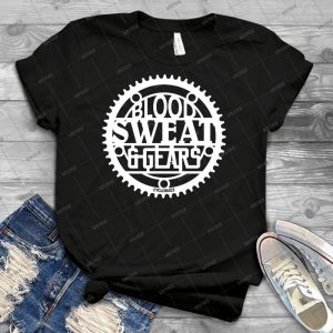 Blood, Sweat And Gears - Inverse 47 - Best Unisex Trending Handmade T-shirt Gift Idea For Men T-shirt For Woman