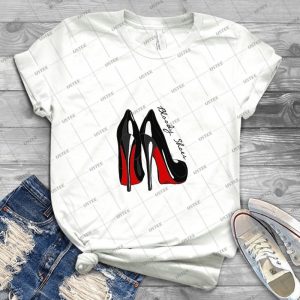 Bloody Shoes - Vintage Men's Shirt Tshirt For Women Classic Handmade Shirt Retro Graphic Tee
