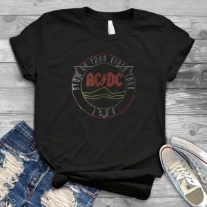 Blow Up Your Video Tour Acdc 1988 Tshirt - Acdc T Shirt Youth- Acdc Tshirt Women - Hard Rock Shirt For Men – Men Shirt Acdc Tour Handmade Shirt