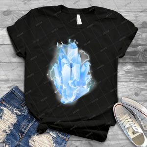 Blue Dd Rune Crystal 98 - Best Unisex Trending Handmade T-shirt Gift Idea For Men T-shirt For Woman
