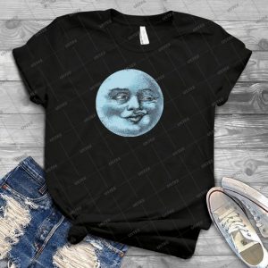 Blue Moon - Trending Shirt For Women Vintage Retro Tee For Men Kid's T-Shirt Handmade Shirt