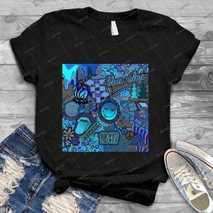 Blue Ridge Collage - Vintage Mens Shirt Tshirt For Women Classic Handmade Shirt Retro Graphic Tee