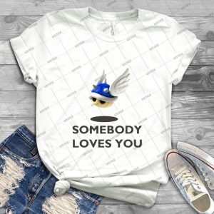Blue Shell Mario Kart - Gift Idea Shirt For Men Tee For Women Classic Retro Vintage Graphic T-Shirt