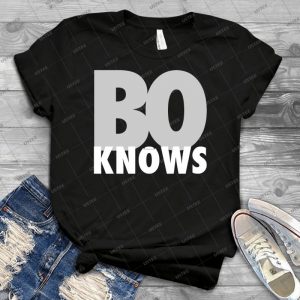 Bo Knows - Gift Idea Shirt For Men Tee For Women Classic Retro Vintage Graphic T-Shirt