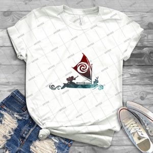 Boat Inspired Silhouette - Gift Idea Shirt For Men Tee For Women Classic Retro Vintage Graphic T-Shirt