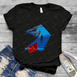 Boating Dream - Vintage Mens Shirt Tshirt For Women Classic Handmade Shirt Retro Graphic Tee