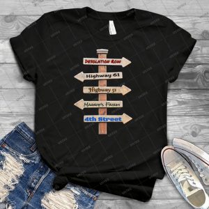 Bob Dylan Roadmap - Best Unisex Trending Handmade T-shirt Gift Idea For Men T-shirt For Woman