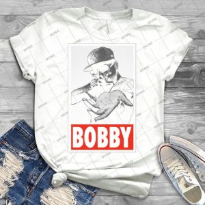 Bobby Shmurda - Vintage Men's Shirt Tshirt For Women Classic Handmade Shirt Retro Graphic Tee