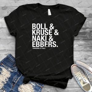 Boll Kruse Naki Ebbers - Vintage Mens Shirt Tshirt For Women Classic Handmade Shirt Retro Graphic Tee