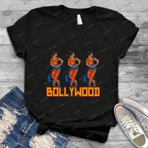 Bollywood 39 - Vintage Mens Shirt Tshirt For Women Classic Handmade Shirt Retro Graphic Tee