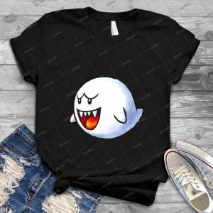 Boo-Mario - Gift Idea Shirt For Men Tee For Women Classic Retro Vintage Graphic T-Shirt
