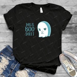 Boo Sheet 83 - Vintage Mens Shirt Tshirt For Women Classic Handmade Shirt Retro Graphic Tee