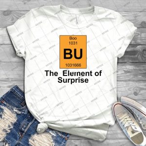 Boo The Element Of Surprise - Gift Idea Shirt For Men Tee For Women Classic Retro Vintage Graphic T-Shirt