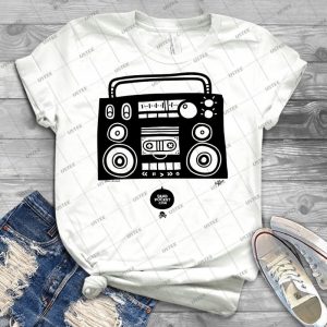 Boomboombox 69 - Vintage Men's Shirt Tshirt For Women Classic Handmade Shirt Retro Graphic Tee