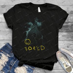 Bored - - - Trending Shirt For Women Vintage Retro Tee For Men Kid's T-Shirt Handmade Shirt