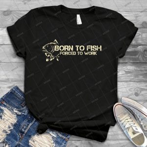 Born To Fish - Trending Shirt For Women Vintage Retro Tee For Men Kid's T-Shirt Handmade Shirt