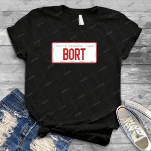 Bort License Plate 36 - Best Unisex Trending Handmade T-shirt Gift Idea For Men T-shirt For Woman
