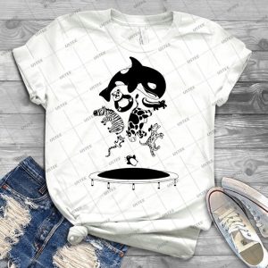 Bouncing Animals 40 - Vintage Men's Shirt Tshirt For Women Classic Handmade Shirt Retro Graphic Tee
