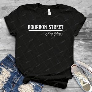 Bourbon Street New Orleans 47 - Gift Idea Shirt For Men Tee For Women Classic Retro Vintage Graphic T-Shirt