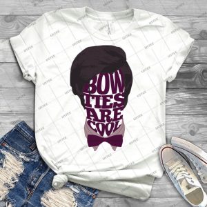Bow Ties Are Cool - Vintage Men's Shirt Tshirt For Women Classic Handmade Shirt Retro Graphic Tee