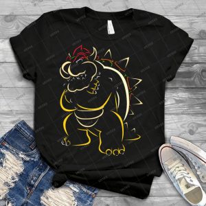 Bowser T Shirt - Best Unisex Trending Handmade T-shirt Gift Idea For Men T-shirt For Woman
