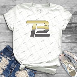 Brady Tb12 Gold Grey - Gift Idea Shirt For Men Tee For Women Classic Retro Vintage Graphic T-Shirt