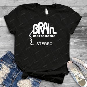 Brain Metronome Krautrock Stereo - Gift Idea Shirt For Men Tee For Women Classic Retro Vintage Graphic T-Shirt