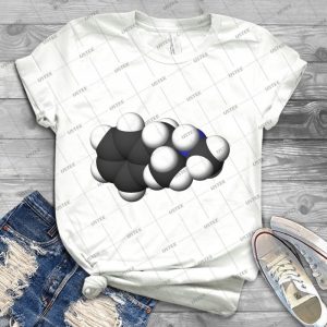 Breaking Bad Methamphetamine Molecule C 16 - Best Unisex Trending Handmade T-shirt Gift Idea For Men T-shirt For Woman