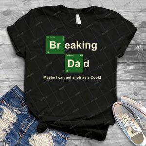 Breaking Dad 55 - Vintage Mens Shirt Tshirt For Women Classic Handmade Shirt Retro Graphic Tee