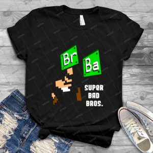 Breaking Mario 36 - Gift Idea Shirt For Men Tee For Women Classic Retro Vintage Graphic T-Shirt
