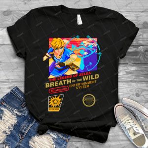 Breath Of The Wild Nes - Trending Shirt For Women Vintage Retro Tee For Men Kid's T-Shirt Handmade Shirt
