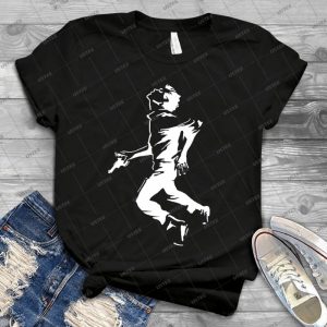 Breathless Running Man - Light 23 - Gift Idea Shirt For Men Tee For Women Classic Retro Vintage Graphic T-Shirt