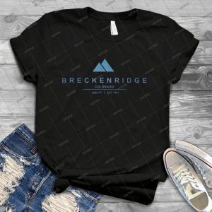 Breckenridge Ski Resort Colorado 24 - Best Unisex Trending Handmade T-shirt Gift Idea For Men T-shirt For Woman