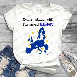 Brexit T Shirt 35 - Vintage Men's Shirt Tshirt For Women Classic Handmade Shirt Retro Graphic Tee