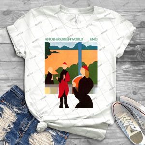Brian Eno-Another Green World - Best Unisex Trending Handmade T-shirt Gift Idea For Men T-shirt For Woman