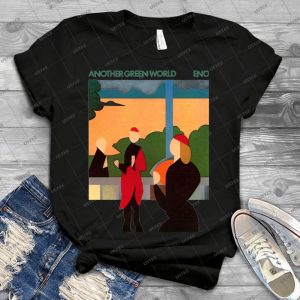 Brian Eno - Another Green World 71 - Vintage Mens Shirt Tshirt For Women Classic Handmade Shirt Retro Graphic Tee