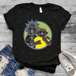 Brickt And Mortie - Vintage Mens Shirt Tshirt For Women Classic Handmade Shirt Retro Graphic Tee