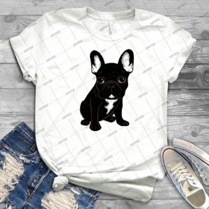 Brindle French Bulldog  47 - Gift Idea Shirt For Men Tee For Women Classic Retro Vintage Graphic T-Shirt