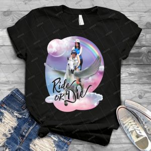 Broad City Ride Or Die - Best Unisex Trending Handmade T-shirt Gift Idea For Men T-shirt For Woman