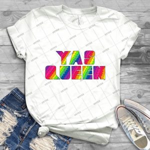 Broad City Yas Queen 10 - Gift Idea Shirt For Men Tee For Women Classic Retro Vintage Graphic T-Shirt