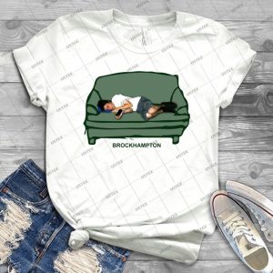 Brockhampton - Saturation 3 Couch Logo 52 - Gift Idea Shirt For Men Tee For Women Classic Retro Vintage Graphic T-Shirt