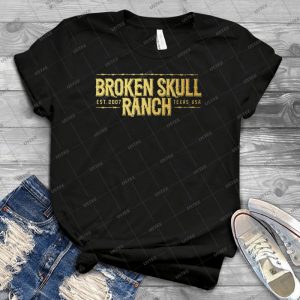 Broken Skull Gold 16 - Vintage Mens Shirt Tshirt For Women Classic Handmade Shirt Retro Graphic Tee