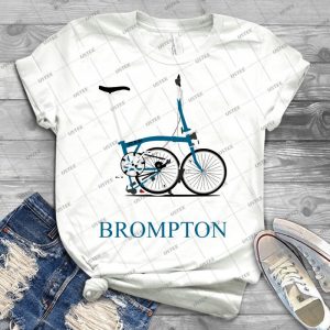Brompton Folding Bike 80 - Trending Shirt For Women Vintage Retro Tee For Men Kid's T-Shirt Handmade Shirt